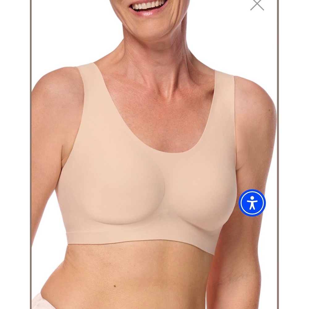 Amoena Linda Wire-Free Bra‎ – Sand – Size 2XL – NWT